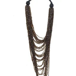Bamboo Tree Jewels Artificial Beads Layered Necklace image 2