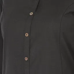 Pistaa Women Black Panelled Kurta with Palazzos image 2