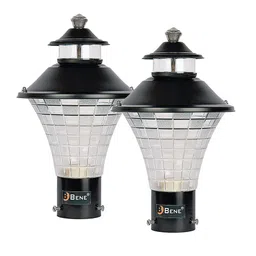 BENE Black and White 2 Pieces Self Assembly Outdoor Lamps-picture-44