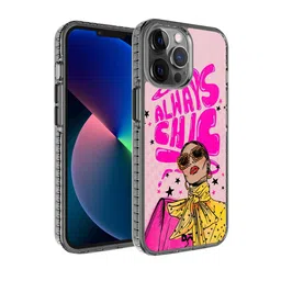 DailyObjects Pink & Yellow Printed iPhone 12 Pro Max Phone Case image 1