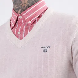GANT Men Pink Pullover image 4