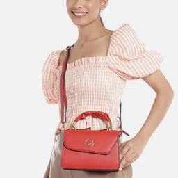Sugarush PU Structured Satchel image 3