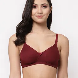 Docare Pack Of 3 Lightly Padded Cotton Seamless T Shirt Bra image 4