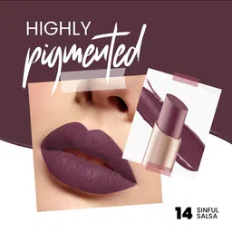 MARS Creamy Set Of 3 Bullet Lipstick-3.2g Each-Love Lavani13-Sinful Salsa14-Jazzy Jhumar15 image 5