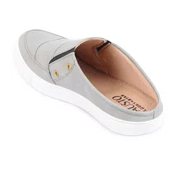 Fausto Men Grey Mule Sneakers image 3