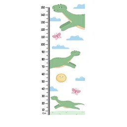 WENS Dinosaur Height Measurement Removable Wall Sticker image 2