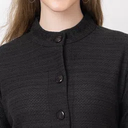 KEIKO Woven Design Boat Neck Kurti image 2