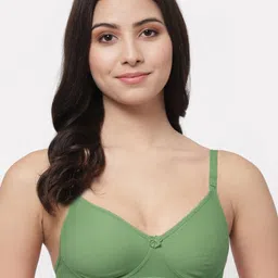 Docare Pack Of 2 Seamless Full Coverage Lightly Padded Cotton T-Shirt Bra image 4