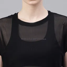 MKH Typography Printed Extended Sleeves Dri-FIT Relaxed Fit T-shirt image 5