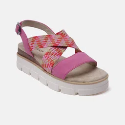 BAGATT Mariella Textured Strappy Wedge Heels-picture-30