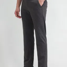 Arrow Men Classic Textured Slim Fit Formal Trouser image 2