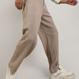 Campus Sutra Men Checked Comfort Trouser-picture-31