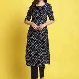 7threads KALINI Pack Of 2 Printed Regular Kurta With Trousers image 2