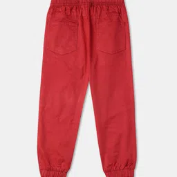 R&B Boys Mid Rise Plain Cotton Joggers image 3