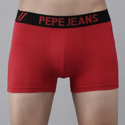 Pepe Jeans Pack Of 2 Mid-Rise Trunks 15102720-1-15102724 image 4