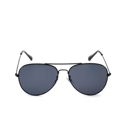 Intellilens Unisex Black Lens & Aviator UV Protected HD Sunglasses 1000000060773 image 5