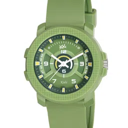 Kool Kidz Unisex Printed Dial & Analogue Watches Koolkidz Watch KK 410 GREEN image 3