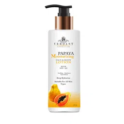 Verdant Natural Care Set Of 2 Papaya Body Lotion with SPF 20 - 200ml Each image 3