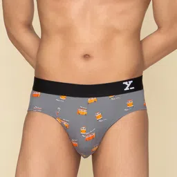 XYXX Surf Intellifresh Pack Of 3 Printed Anti Microbial Cotton Briefs XYBRF3PCKN899 image 5