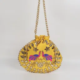 LIKAA Embroidered Potli Clutch image 2