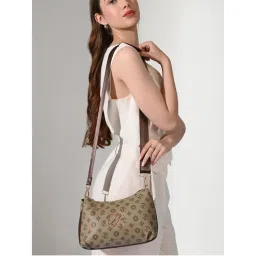 Lavie Signature Khaki Womens Mono Augusta Sling Bag (M)-image-15