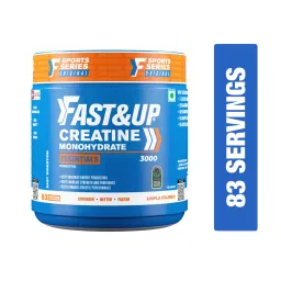 fast & up Fast&Up Creatine Monohydrate (Pack of 250 gms Powder, 83 Servings, Unflavored), Helps Sustain Longer Workout, Muscle Repair & Recovery-picture-44