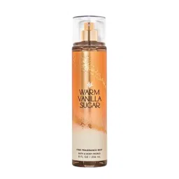 Bath & Body Works Warm Vanilla Sugar Fine Fragrance Mist For Her image 1