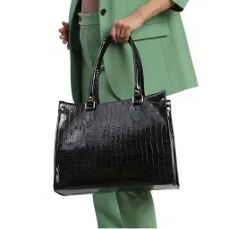 MINI WESST Women's Black Tote Bag-picture-12