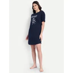 Bedtime Story Navy Blue Sparkle All The Way Night Dress image 2