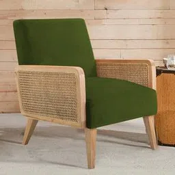 Evant Accent Chair in Mint Green Colour-image-68