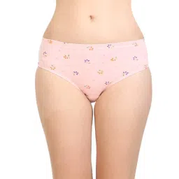 Bodycare 100% Cotton Printed Briefs Multi-Color (Pack Of 6) image 2