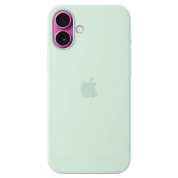 Apple Soft Silicone Back Cover Apple iPhone 16 Plus (MagSafe Charging Support, Aquamarine) image 3