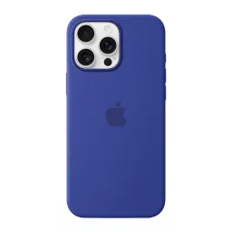 Apple Soft Silicone Back Cover Apple iPhone 16 Pro Max (MagSafe Charging Support, Ultramarine) image 3
