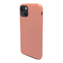 Macmerise Eco-ver Soft Bamboo & Starch Based Material Back Cover for Apple iPhone 14 (Supports Wireless Charging, Blush Pink) image 3