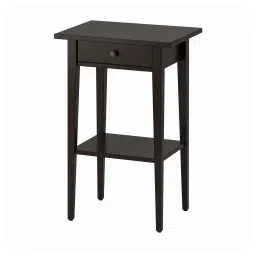 hemnes Bedside table, black-brown, 46x35 cm-image-58