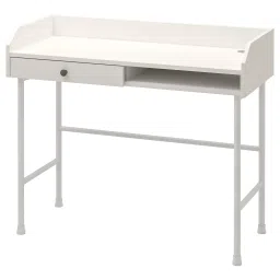 ikea hauga Desk, white, 100x45 cm-picture-25