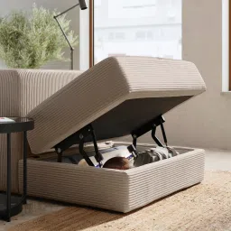 ikea jättebo 1,5-seat module with storage, Samsala grey-beige image 4