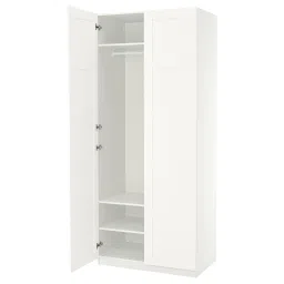 pax / bergsbo Wardrobe, white/white, 100x60x236 cm-image-34