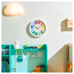 ikea korvträd Wall clock, multicolour, 28 cm image 5