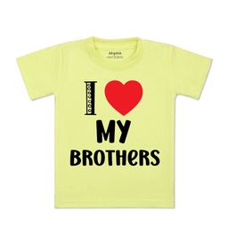 Arvesa Kids Typography Printed Round Neck Cotton T-shirt-picture-35