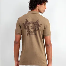 U.S. Polo Assn. Denim Co. Men Brand Logo Printed Polo Collar T-shirt image 4