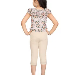 BAESD Girls Printed Top with Capris image 5