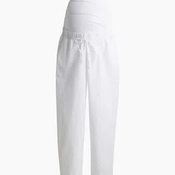 H&M Mama Linen-Blend Trousers-picture-24