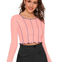 DHRUVIL IMPEX Women Long Sleeves Fitted Top-picture-25