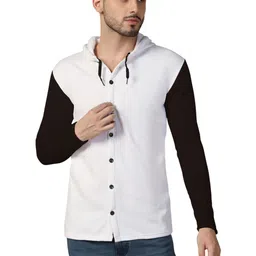 Blisstone Men Colourblocked Hooded Sweatshirt-picture-28