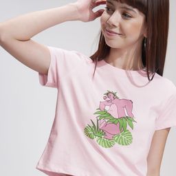 Tokyo Talkies Women Jungle Book Printed T-Shirt & Shorts Night suit-picture-1