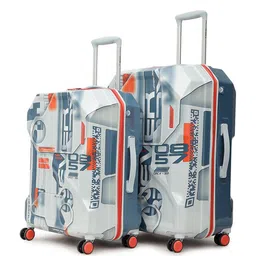 uppercase Delta Set Of 2 Printed Hard-Sided Trolley Bag-picture-15