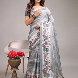 Avyay Creation Floral Printed Saree-picture-19