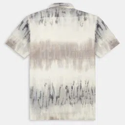 CAVIO Boys Tie and Dye Dyed Polo Collar T-shirt image 2