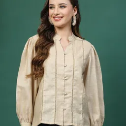 plusS Women Opaque Casual Shirt-picture-13